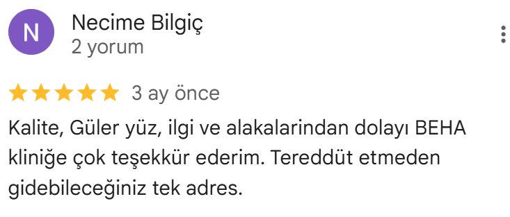 Necime B. Yorum Resmi