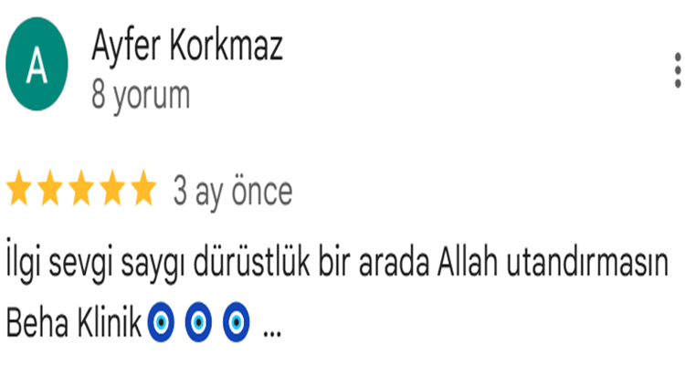 Ayfer K. Yorum Resmi